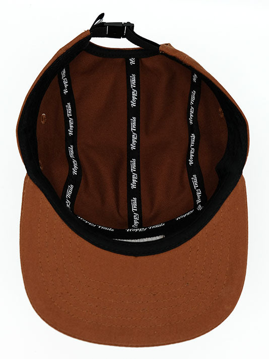 5 Panel Cotton Hat with Diamond Woven label