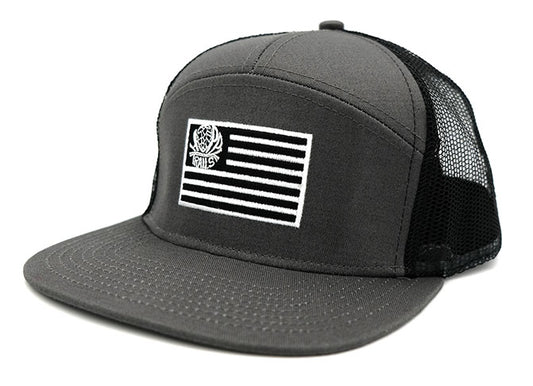 7 Panel Snapback Trucker Hat