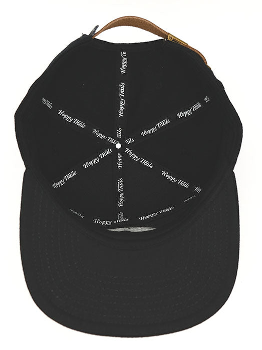 7 Panel Wool Hat OG Leather Patch